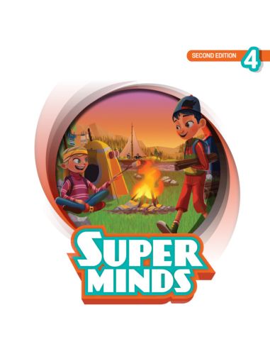 Super Minds Level 4 Workbook with Super Practice Book and Digital Pack British English