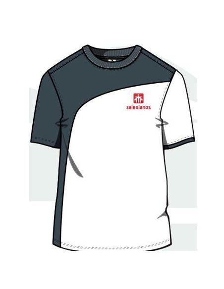 Camiseta Manga Corta Dryness Salesianos Atocha Talla 10