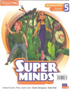 Super Minds Level 5 Workbook with Super Practice Book and Digital Pack